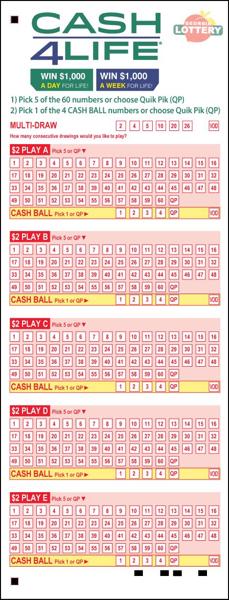 NYLottery Cash4Life Payouts & Odds of Winning.